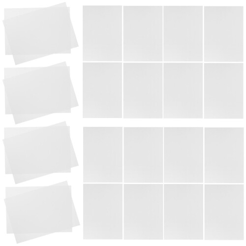 50 Bögen Wasser-Marmorierpapier Für Kinder - Farbiges Malkunst-Set