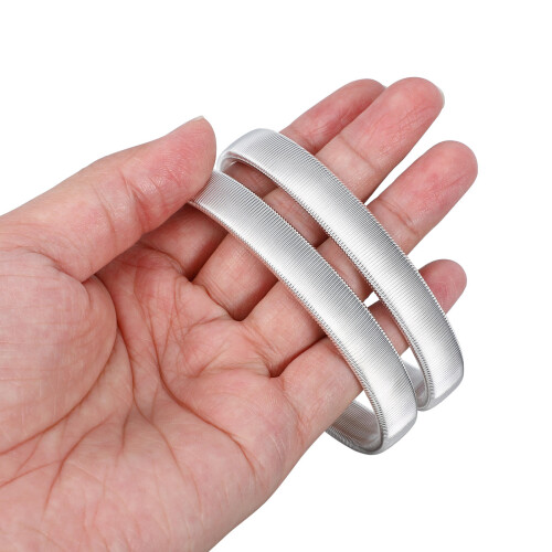 2Stk Metall Arm-Manschette Elastischer Ärmelhalter Für Strumpfhalter 2