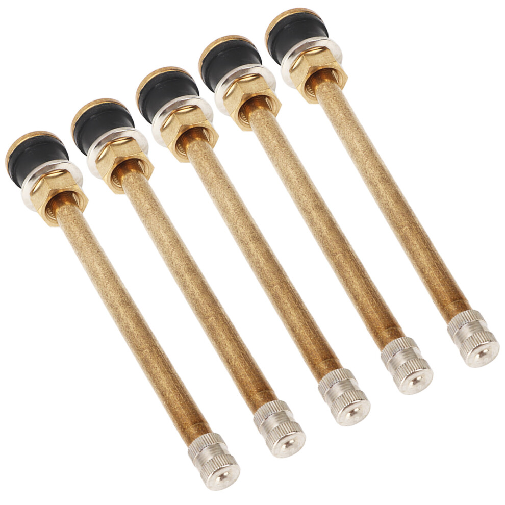 20 Pcs Copper 5In Straight Truck Valve Stems Tr574 For 0.625In Bores 8711353663836