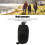 Multi-Purpose Black Bag: Clip-On Backpack Pouch with Large Storage 4