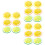 18 Pcs Simulation Lemon Slices Artificial Fruit Decor Props 8