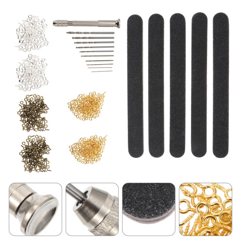 Tools Stanzeisen Set Mini Bohrer Handbohrer 2x17,8 Cm 1