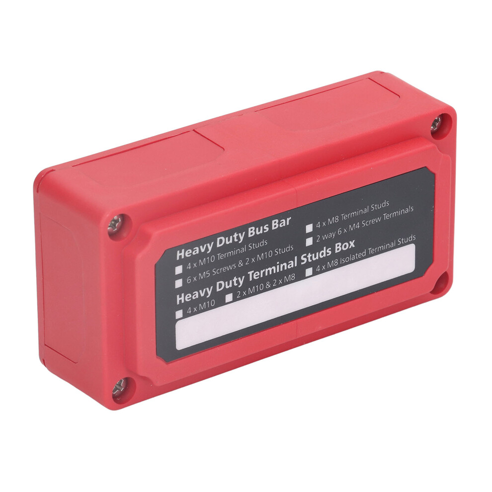 48V 300A Power Junction Box With Stainless M10 Studs For Rvs 7891353665120