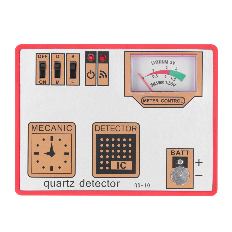 Quartz Watch Battery Tester & Demagnetizer, Abs, Aa Batteries Not Included 8411353665099