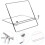 2Stk Laptopständer Aus Lesetisch 9