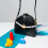 1St Perlenkette Schultertasche Kunststoff Weiß 6
