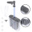 1 Set Toiletten Aquarium Filter Kunststoff 3