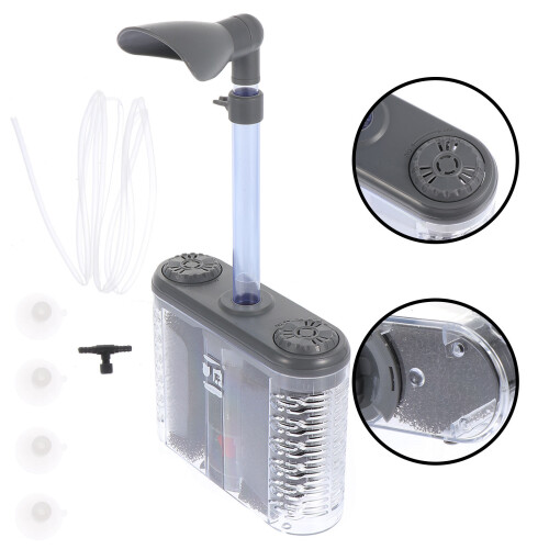 1 Set Toiletten Aquarium Filter Kunststoff 2