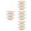 12 Pcs Silicone Suction Cups For Tableware Fixing 4