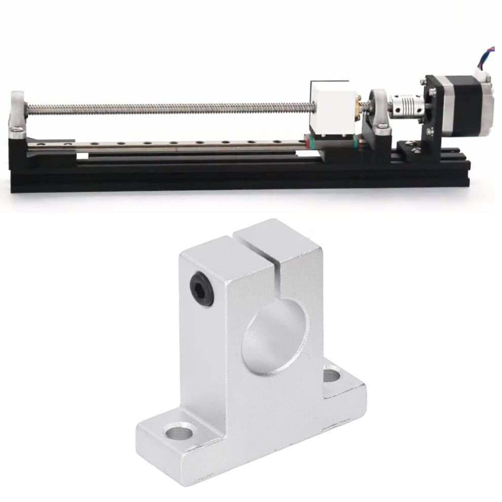 10Pcs Sk16 Aluminum Alloy Linear Rail Support For 3D Printers & Automation 9451353667760