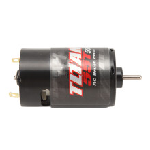 55T 550 Brushed Motor for 1/10 RC Cars, Black, 57mm Length