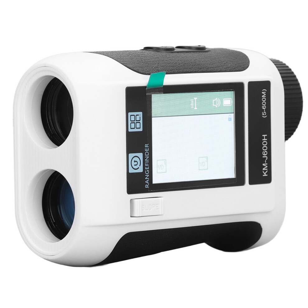 Laser Golf Rangefinder 656Yds 6.5X Voice Touch LCD White-image-OPC-PM22KY9-NEW