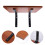 Shelf Mounting Brackets Holz 1 Satz Für Heimwerker 7