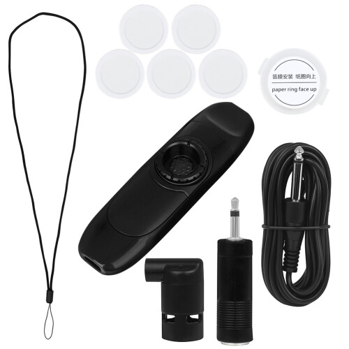 Kazoo Musikinstrument Schwarz Abs Einfach 1