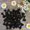 Raindrops 35 Blumentöpfe Bügelform 4,50x2,70x1,50 Cm Schwarz 5