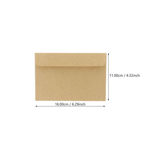 50St Briefumschläge Mit Einfachem Briefpapier 1