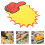 Zehuanyu 80 Pergamentpapier Cupcake Förmchen Warenpreisschild 11