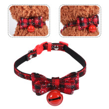 Katzenhalsband Rot, Weihnachtlich, Robust, 1 Set