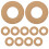Worgeous 11-Delige Kartonnen Krans Ring Draagbare Stickers 4