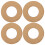 Worgeous 11-Delige Kartonnen Krans Ring Draagbare Stickers 10