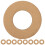 Worgeous 11-Delige Kartonnen Krans Ring Draagbare Stickers 8