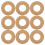 Worgeous 11-Delige Kartonnen Krans Ring Draagbare Stickers 5