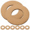 Worgeous 11-Delige Kartonnen Krans Ring Draagbare Stickers 11