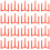 100Stk Stand Pizza Verpackung Stativ Stapel Halterung Pizza Halter 10