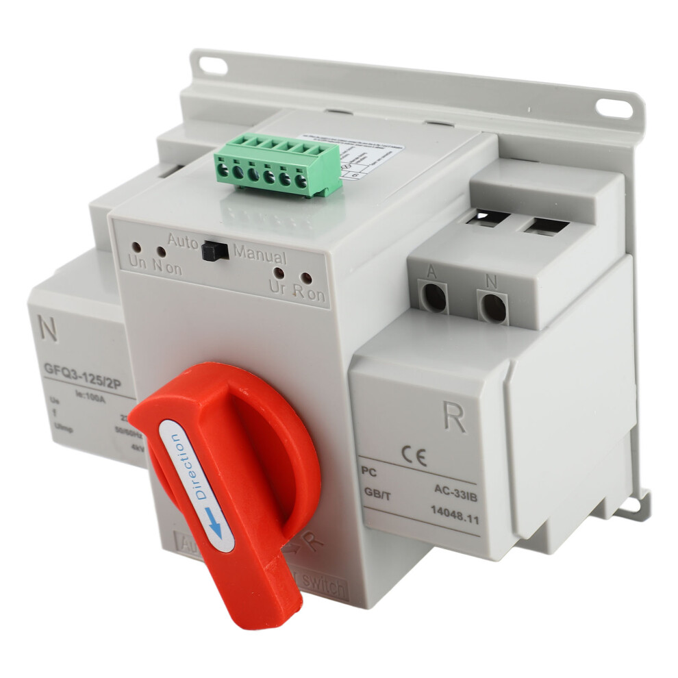 Versatile 100A 2P Changeover Switch Ac230v With Fast Installation 3281353669855