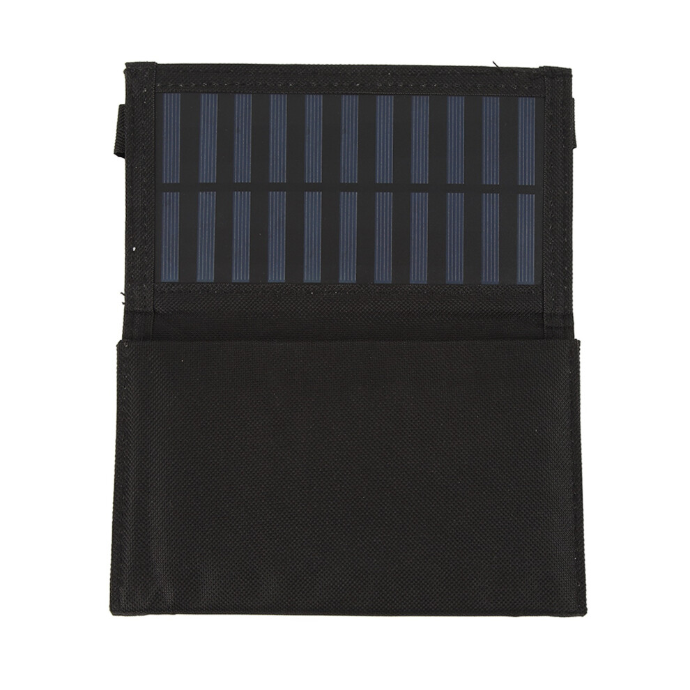 20W Foldable Solar Panel With Usb Ip65 Waterproof For Camping, Outdoor Black 4931353670533