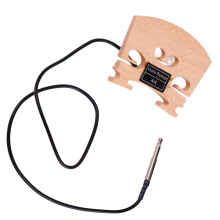 4/4 Violin Maple Bridge Featuring Built-In High Sensitivity Pickup