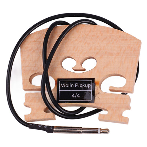4/4 Violin Maple Bridge Featuring Built-In High Sensitivity Pickup 2