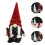 1St Stoffen Kabouterpop Rood Voor Tuinversiering En Cadeau 4