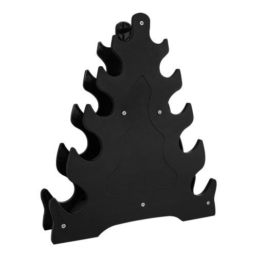 Kurzhantel Ständer Schwarz Triangel Design PP Material