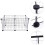 Pet Barrier Indoor 1 Set Mit Strapazierfähiger Schnalle 3