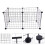 Pet Barrier Indoor 1 Set Mit Strapazierfähiger Schnalle 5