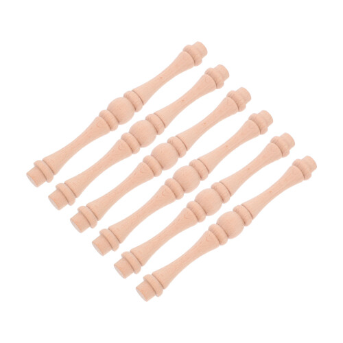30 . Unbemalte Holzbaluster Für Möbel Und Basteln 1