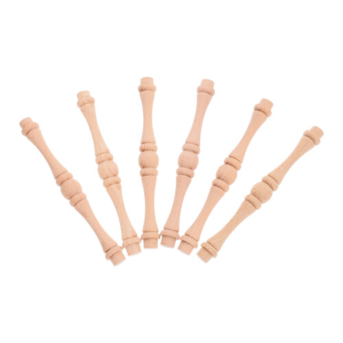 30 . Unbemalte Holzbaluster Für Möbel Und Basteln 2