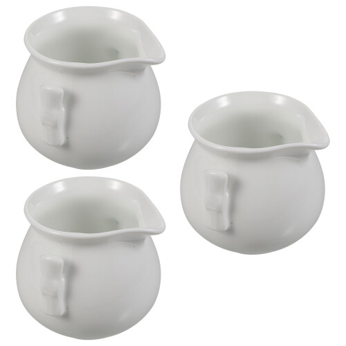 3Teilige Kaffeemilch Cremerschalen, Milchaufschäumbecher