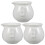 3Teilige Kaffeemilch Cremerschalen, Milchaufschäumbecher 3