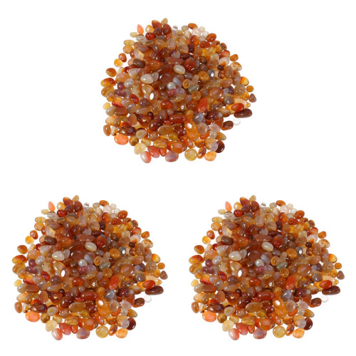 3Stk 500G Natürlicher Kies 0,5-1Cm Aquarium 1