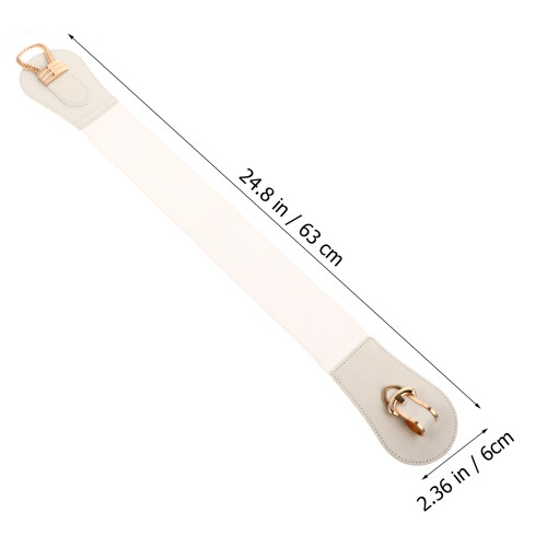 1 Gürtel Elastisch Breit Miss White 1