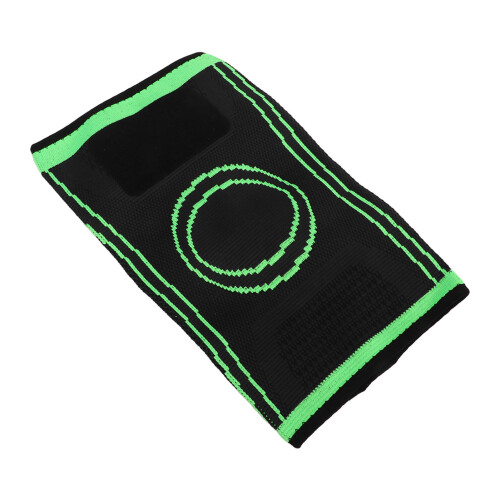 Breathable Compression Knee Sleeve Support M Black/Green