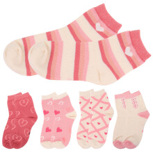 Cotton Crew Rosa 5 Paare Für Jungen