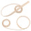 Spitzenband Weiß 2 196,9 Zoll 9
