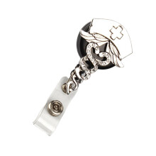Weißer Badgehalter Für Ausweis Und Arbeitsbadge Zubehör