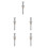 5Pcs Heavy Duty Pinball Machine Lever Spring Rod 9