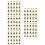 100Pcs Multi-Function Golden Plastic Mini Trophies for Kids Awards 10