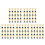 100Pcs Multi-Function Golden Plastic Mini Trophies for Kids Awards 6