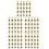 100Pcs Multi-Function Golden Plastic Mini Trophies for Kids Awards 9